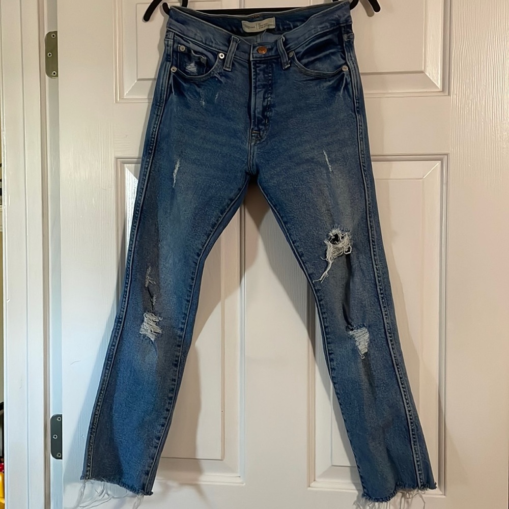 Gap High Rise Slim Straight Size 26